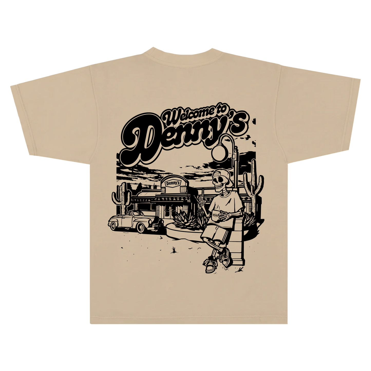 Denny's Diner T-shirt (Creme)