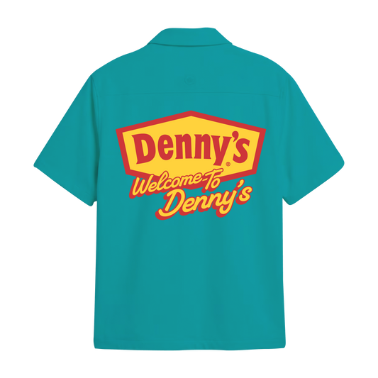 Denny's Pocket Polo (Aqua)